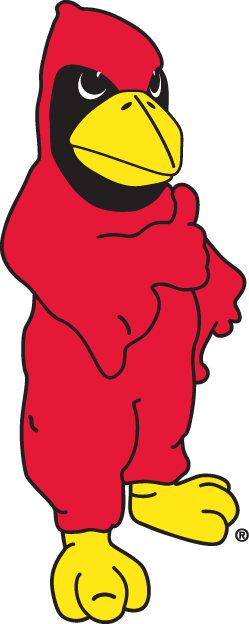 Illinois State Redbirds 1996-Pres Mascot Logo diy iron on heat transfer